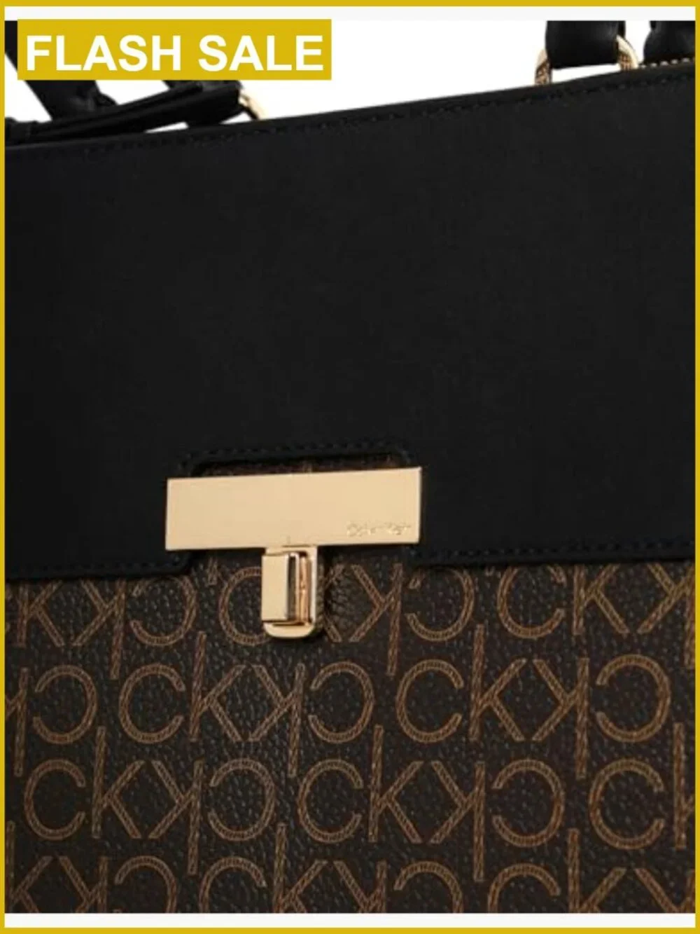 Vegan Leather Satchel Tote with Triple Compartments